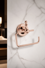 Bakır Bronz Tuvalet Kağıtlığı Retro Tasarım Komple Pirinç Paslanmaz Açık Banyo Tuvalet Kağıtlık Bronz Bakır Renk