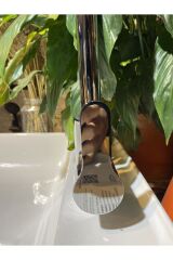 Mutfak Bataryası 360 Derece Hareketli Başlık Gümüş Evye Musluğu Teleskopik Sistem