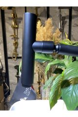 Siyah Mutfak Bataryası Teleskopik Musluk 360 Hareketli Başlık Mat Siyah Mutfak Bataryası