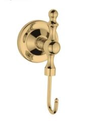 Gold Retro Banyo Havluluk Bornozluk Pirinç Materyal Altın Rustik Tasarım Paslanmaz Malzeme