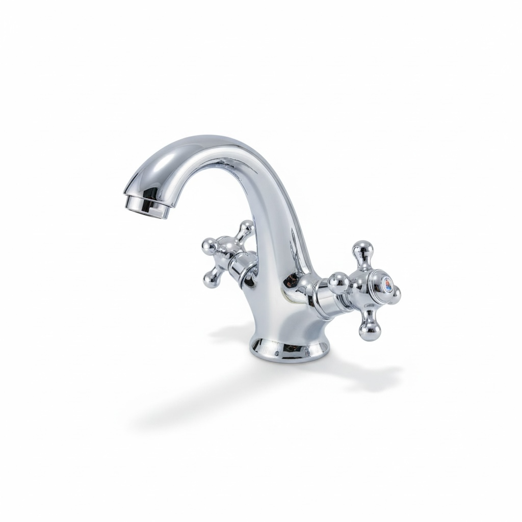 Vintage Lavabo Bataryası Koç Tasarım Pirinç Malzeme Özel Seri Lavabo Armatür