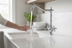 Rustik Vintage Batarya Mutfak ve Çanak Lavabo Uyumlu Pirinç Materyal 5 Yıl Garantili