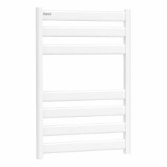 Beyaz Banyo Havlupan 50*70 Ölçü Beyaz Vanalar Dahil Modern Slim Tasarım Banyo Havlupanı