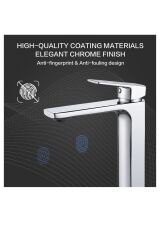Çanak Lavabo Bataryası Çanak Lavabo Musluğu Yüksel Model Silver Gümüş Çanak Uyumlu Armatür
