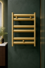 Mat Gold Havlupan Mat Altın Fırçalanmış Banyo Havlupanı Modern Tasarım Paslanmaz Garantili Mat Gold 5X7 Ölçü