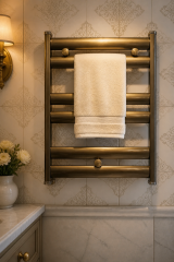 Antik Gold Eskitme Havlupan Eskitme Fırçalanmış Banyo Havlupanı Modern Tasarım Paslanmaz Garantili Antik Gold 5X7 Ölçü