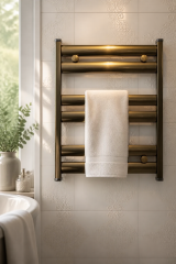 Antik Gold Eskitme Havlupan Eskitme Fırçalanmış Banyo Havlupanı Modern Tasarım Paslanmaz Garantili Antik Gold 5X7 Ölçü
