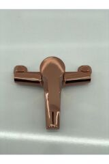 Bakır Duş Seti Bron Duş Sistemi Batarya Dahil Komple Set Rose Bakır Duş Başlığı