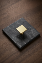 Mermer Banyo Gideri Gold Siyah Doğal Mermer Koku Gidericili Banyo Yer Süzgeci Kapatıcı Siyah Mermer Gold 10X10 Ölçü Standart