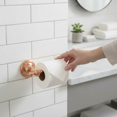 Tuvalet Kağıtlık Bronz Bakır Vintage Model Pirinç Malzeme Banyo Tuvalet Kağıtlığı Paslanmaz