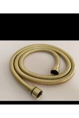 Gold Duş Seti Altın Duş Sistemi Büyük Metal Tepe Duş Yağmurlama Sistem Batarya Dahil Set