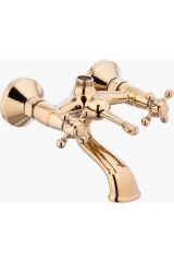 Gold Duş Sistemi Altın Duş Seti Batarya Dahil Tepe Yağmurlama Sistemi Duş Başlığı