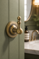 Antik Gold Retro Bornozluk Eskitme Antik Banyo Bornozluk Havluluk Pirinç Materyal 5 Yıl Garantili
