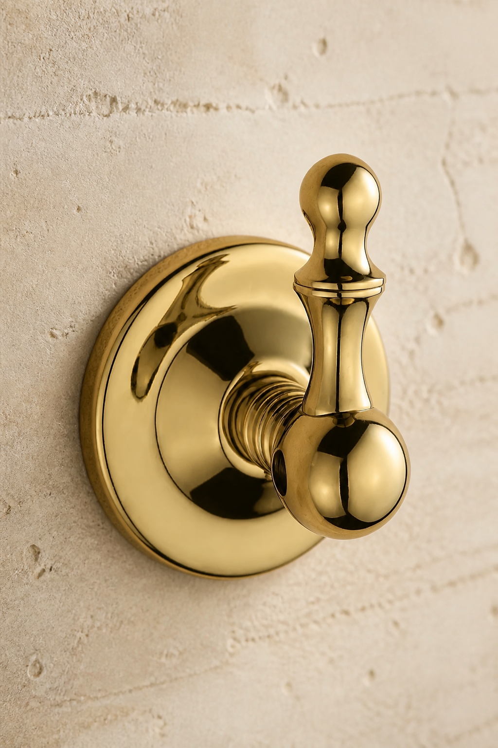 Gold Retro Bornozluk Gold Altın Banyo Bornozluk Havluluk Vintage Seri Pirinç Materyal 5 Yıl Garantili