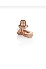 Havlupan Bakır Havlupan Rose Bakır Radyatör Bronz Havlupan Vanalar Dahil Komple Set 50*70
