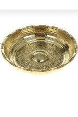 Altın Hamam Tası Komple Pirinç Ağır Tas Paslanmaz Kurna Tası Kurna Musluğu Gold Renk