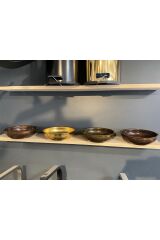 Kurna Musluğu Hamam Musluğu Hamam Tası Gold Renk Set Komple Pirinç Malzeme