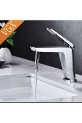 Lavabo Bataryası Lavabo Musluğu Velar Krom Banyo Bataryası 5 Yıl Garantili
