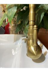 Antik Gold Mutfak Bataryası Rustik Evye Musluğu Mat Antik Gold Mutfak Musluğu
