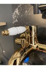 Gold Banyo Bataryası Duş Musluğu