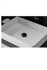 Siyah Lavabo Gideri Mat Siyah Lavabo Süzgeç Bas Bırak Sistem Pirinç Malzeme