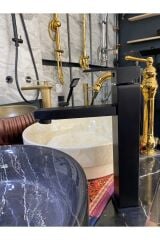 Siyah Çanak Lavabo Bataryası Mat Siyah Lavabo Bataryası Kare Modern Tasarım