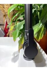 Siyah Spiralli Arıtmalı Mutfak Bataryası Mat Siyah Arıtıcılı Evye Musluğu Luxury Design