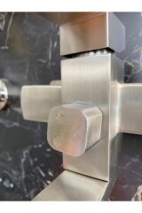 Inox Duş Seti Inox Tepe Yağmurlama Banyo Duş Sistemi Alt Armatür Dahil Set 5 Yıl Garantili
