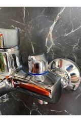 Banyo Duş Seti Ve Banyo Bataryası Duş Sistemi Vintage Tasarım 5 Yıl Garantili Robot Duş Seti