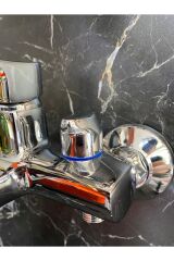 Banyo Duş Seti Ve Banyo Bataryası Duş Sistemi Vintage Tasarım 5 Yıl Garantili Robot Duş Seti