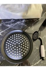 Siyah Duş Seti Ve Siyah Banyo Bataryası Vintage Model Komple Pirinç 5 Yıl Garantili Siyah Robot Duş