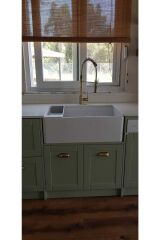 Mat Gold Endüstriyel Mutfak Bataryası Evye Musluğu Antik Eskitme Altın Mutfak Bataryası