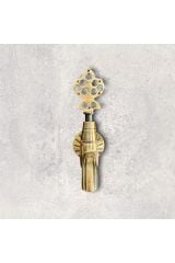 Antik Gold Osmanlı Kurna Musluğu Eskitme Hamam Musluğu Altın Hamam Musluğu