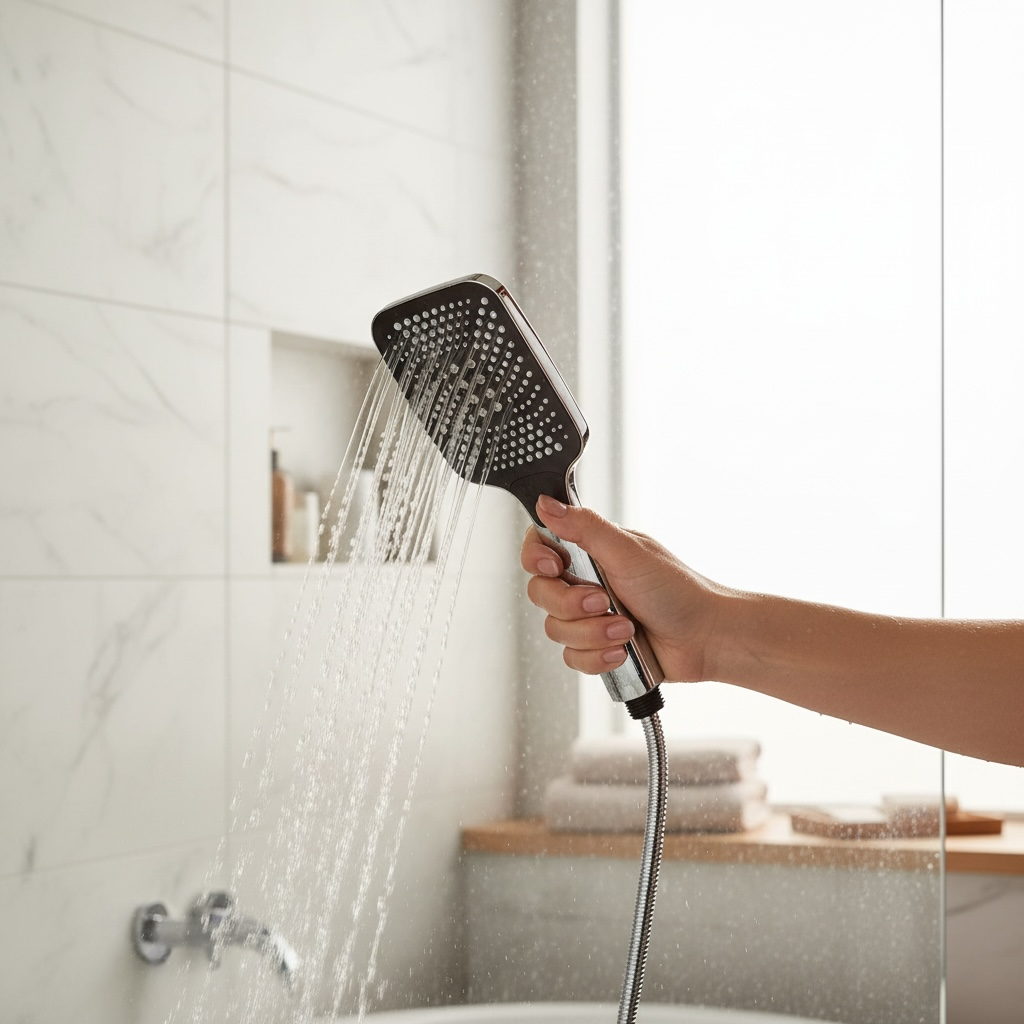 Duş Telefonu Ekstra Büyük Su Hacimli Özel El Duşu Duş Başlığı Tazzikleme Fonksiyonlu Kireç Kırıcılı
