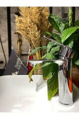 Lavabo Bataryası Silver Gümüş Mito Design Lavabo Bataryası