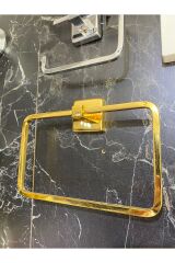 Parlak Gold Premium Kare Havluluk